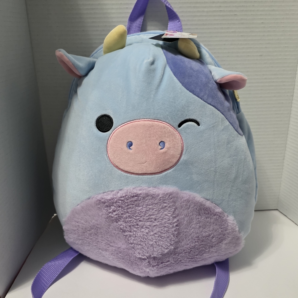 NEW Cute Plush Cow Backpack